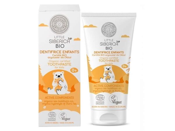 Valeria's Dreams - Productos - Little Siberica Bio - Pasta dientes menta